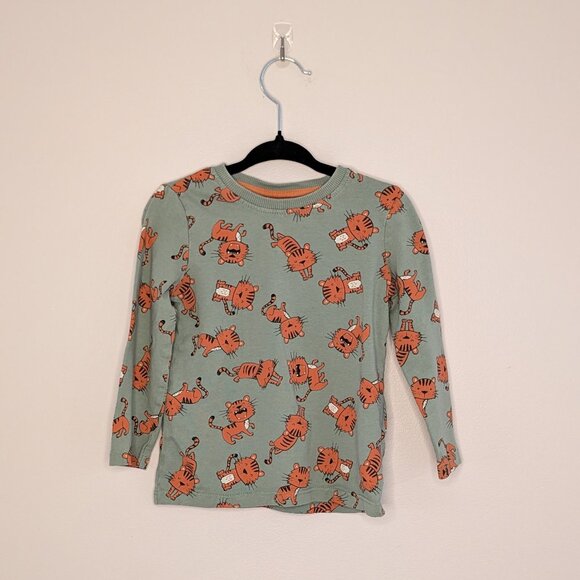 💛 3 for 10 💛 Tiger Long Sleeve Shirt - Picture 1 of 4